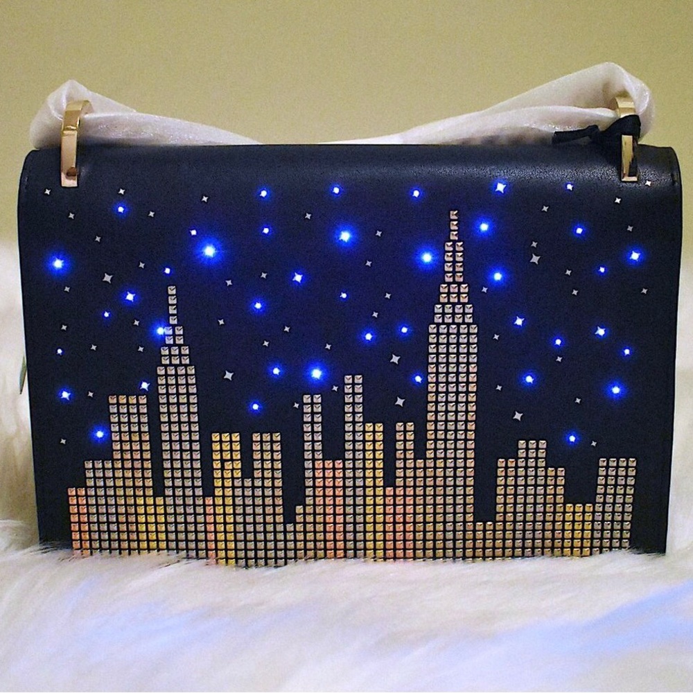 RARE BNWT Kate Spade Glitzy Ritzy Skyline Marci